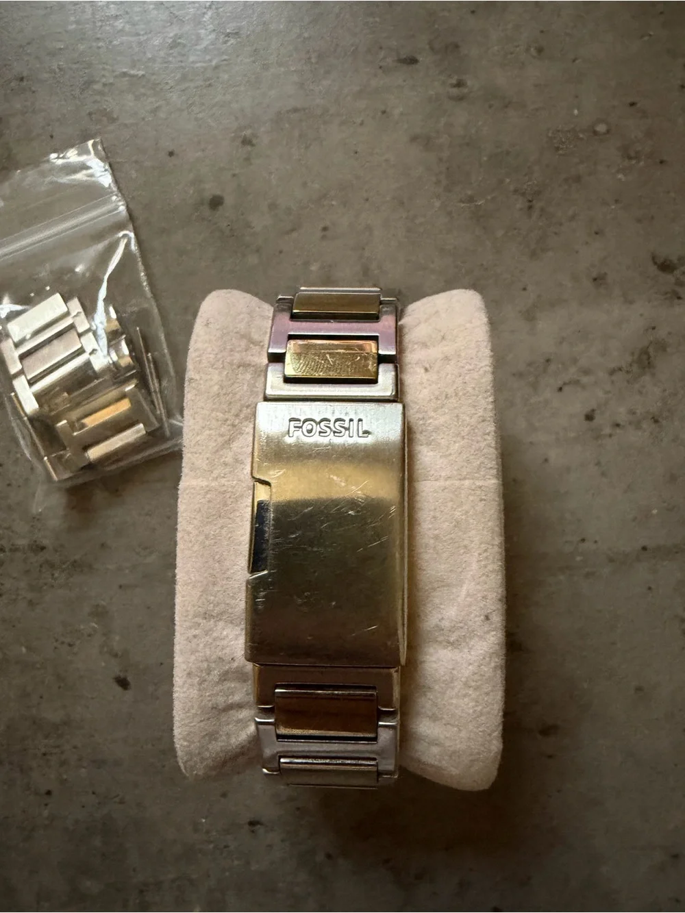 Fossil Stainless Steel Two Tone Watch
